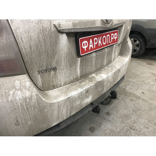 T063A GALIA Полностью оцинкованный фаркоп на Toyota Verso 2009-2013, 2013-2018. Тип шара: A. Установка без снятия и выреза бампера. Нагрузки: 1500/60 кг, масса фаркопа 14,52 кг