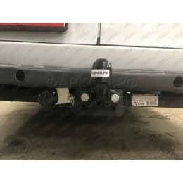 MB 04 AVTOS Фаркоп на Mercedes Sprinter фургон со ступенькой 2006-, Volkswagen Crafter фургон со ступенькой 2006-2017 без подрезки бампера. Тип шара: F. Нагрузки: 2500/100 кг, 