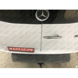 MB 04 AVTOS Фаркоп на Mercedes Sprinter фургон со ступенькой 2006-, Volkswagen Crafter фургон со ступенькой 2006-2017 без подрезки бампера. Тип шара: F. Нагрузки: 2500/100 кг, 