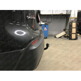 4382-A ORIS Фаркоп на Nissan Qashqai 2014-2021 без подрезки бампера. Тип шара: A. Нагрузки: 1800/100 кг, масса фаркопа 21 кг (без электрики в комплекте)