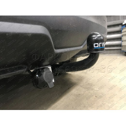 4382-A ORIS Фаркоп на Nissan Qashqai 2014-2021 без подрезки бампера. Тип шара: A. Нагрузки: 1800/100 кг, масса фаркопа 21 кг (без электрики в комплекте)