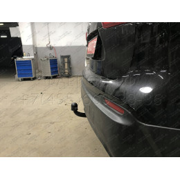 4382-A ORIS Фаркоп на Nissan Qashqai 2014-2021 без подрезки бампера. Тип шара: A. Нагрузки: 1800/100 кг, масса фаркопа 21 кг (без электрики в комплекте)