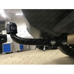 4382-A ORIS Фаркоп на Nissan Qashqai 2014-2021 без подрезки бампера. Тип шара: A. Нагрузки: 1800/100 кг, масса фаркопа 21 кг (без электрики в комплекте)