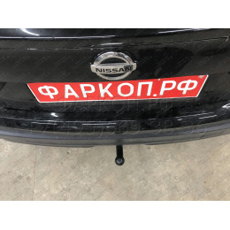 4382-A ORIS Фаркоп на Nissan Qashqai 2014-2021 без подрезки бампера. Тип шара: A. Нагрузки: 1800/100 кг, масса фаркопа 21 кг (без электрики в комплекте)