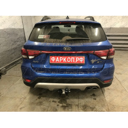 K123-A Лидер-плюс ТСУ для Kia Rio X-line 2017-2020, Kia Rio X 2021-2022, Solaris KRX 2024- без снятия и выреза бампера. Нагрузки: 1200/75 кг, масса фаркопа 16,06 кг (без электрики 