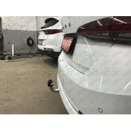 S105A GALIA Полностью оцинкованный фаркоп на Skoda Octavia III седан/универсал 2013-2020, Octavia IV седан/универсал 2020-, включая 4x4, включая Scout, Volkswagen Golf VII Sportsvan р
