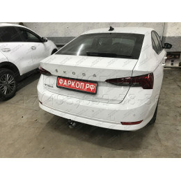 S105A GALIA Полностью оцинкованный фаркоп на Skoda Octavia III седан/универсал 2013-2020, Octavia IV седан/универсал 2020-, включая 4x4, включая Scout, Volkswagen Golf VII Sportsvan р