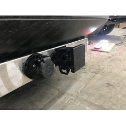 JGC-13-991124.00 PT GROUP Фаркоп с нержавеющей накладкой на Jeep Grand Cherokee IV WK2 2014-2021 без подрезки бампера. Тип шара: E (легкосъемный шар под квадрат). Нагруз