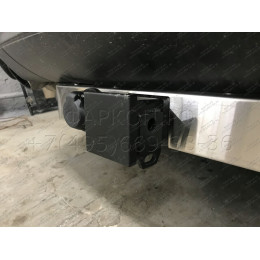 JGC-13-991124.00 PT GROUP Фаркоп с нержавеющей накладкой на Jeep Grand Cherokee IV WK2 2014-2021 без подрезки бампера. Тип шара: E (легкосъемный шар под квадрат). Нагруз