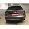 VW96Q WITTER Фаркоп на Volkswagen Touareg 2018-, Audi Q8 2018-, Audi SQ8 2020-, Porsche Cayenne 2017-, Porsche Cayenne Coupe 2019-. Съемное вертикальное крепление шара (на ключе). Невидимый вырез в бампере. Нагрузки 3500/191 кг