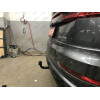VW96Q WITTER Фаркоп на Volkswagen Touareg 2018-, Audi Q8 2018-, Audi SQ8 2020-, Porsche Cayenne 2017-, Porsche Cayenne Coupe 2019-. Съемное вертикальное крепление шара (на ключе). Невидимый вырез в бампере. Нагрузки 3500/191 кг