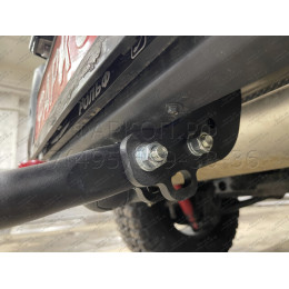 J-077 STEINHOF Фаркоп на Jeep Wrangler JL (кроме AdBlue) 2018- без снятия и подрезки бампера. Тип шара: A. Нагрузки: 3500/160 кг, масса фаркопа 8,9 кг (без электрики в ко