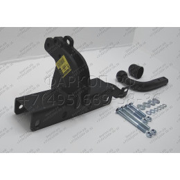 J-077 STEINHOF Фаркоп на Jeep Wrangler JL (кроме AdBlue) 2018- без снятия и подрезки бампера. Тип шара: A. Нагрузки: 3500/160 кг, масса фаркопа 8,9 кг (без электрики в ко