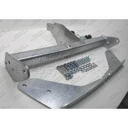 J007A GALIA Полностью оцинкованный фаркоп на Jeep Cherokee KJ 2001-2008. Особенности: круглые фары, запаска на задней двери. Тип шара: A. Установка без снятия 