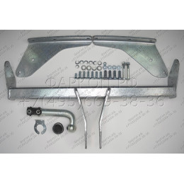J007A GALIA Полностью оцинкованный фаркоп на Jeep Cherokee KJ 2001-2008. Особенности: круглые фары, запаска на задней двери. Тип шара: A. Установка без снятия 