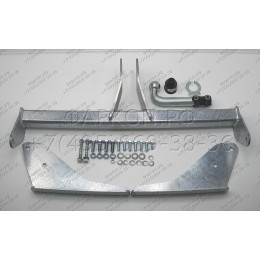 J007A GALIA Полностью оцинкованный фаркоп на Jeep Cherokee KJ 2001-2008. Особенности: круглые фары, запаска на задней двери. Тип шара: A. Установка без снятия 