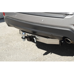 JGC-13-991124.00 PT GROUP Фаркоп с нержавеющей накладкой на Jeep Grand Cherokee IV WK2 2014-2021 без подрезки бампера. Тип шара: E (легкосъемный шар под квадрат). Нагруз