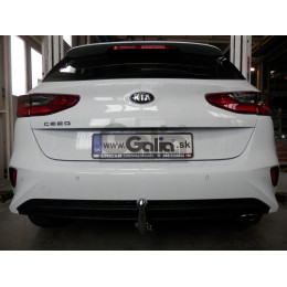 K048A GALIA Полностью оцинкованный фаркоп на Kia Ceed хетчбек 5 дверей (CD) diesel AdBlue 2018-. Тип шара: A. Установка без выреза бампера. Нагрузки: 1600/85 кг, масс