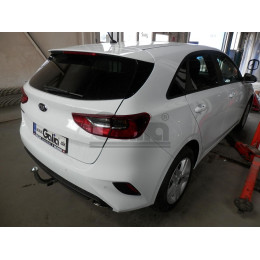 K048A GALIA Полностью оцинкованный фаркоп на Kia Ceed хетчбек 5 дверей (CD) diesel AdBlue 2018-. Тип шара: A. Установка без выреза бампера. Нагрузки: 1600/85 кг, масс