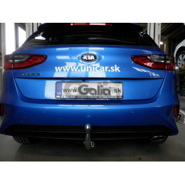 K048A GALIA Полностью оцинкованный фаркоп на Kia Ceed хетчбек 5 дверей (CD) diesel AdBlue 2018-. Тип шара: A. Установка без выреза бампера. Нагрузки: 1600/85 кг, масс