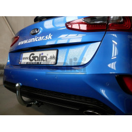 K048A GALIA Полностью оцинкованный фаркоп на Kia Ceed хетчбек 5 дверей (CD) diesel AdBlue 2018-. Тип шара: A. Установка без выреза бампера. Нагрузки: 1600/85 кг, масс