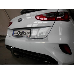 K048A GALIA Полностью оцинкованный фаркоп на Kia Ceed хетчбек 5 дверей (CD) diesel AdBlue 2018-. Тип шара: A. Установка без выреза бампера. Нагрузки: 1600/85 кг, масс