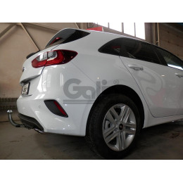 K048A GALIA Полностью оцинкованный фаркоп на Kia Ceed хетчбек 5 дверей (CD) diesel AdBlue 2018-. Тип шара: A. Установка без выреза бампера. Нагрузки: 1600/85 кг, масс