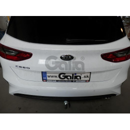 K048A GALIA Полностью оцинкованный фаркоп на Kia Ceed хетчбек 5 дверей (CD) diesel AdBlue 2018-. Тип шара: A. Установка без выреза бампера. Нагрузки: 1600/85 кг, масс