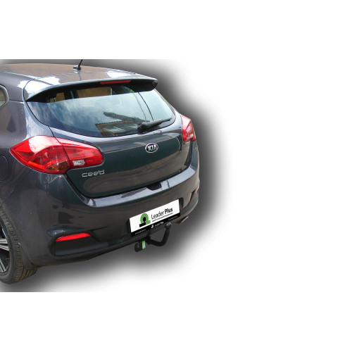 K120-A Лидер-плюс ТСУ для Kia Ceed хетчбек 2012-2018 без снятия и выреза бампера. Нагрузки: 1200/75 кг, масса фаркопа 16,64 кг (без электрики в комплекте)