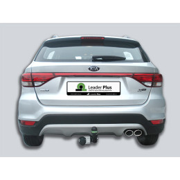 K123-A Лидер-плюс ТСУ для Kia Rio X-line 2017-2020, Kia Rio X 2021-2022, Solaris KRX 2024- без снятия и выреза бампера. Нагрузки: 1200/75 кг, масса фаркопа 16,06 кг (без электрики 
