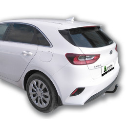 K130-A Лидер-плюс ТСУ для Kia Ceed хетчбек 2018- без выреза бампера. Нагрузки: 1500/75 кг, масса фаркопа 15,1 кг (без электрики в комплекте)