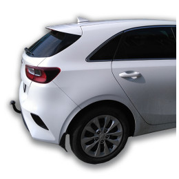 K130-A Лидер-плюс ТСУ для Kia Ceed хетчбек 2018- без выреза бампера. Нагрузки: 1500/75 кг, масса фаркопа 15,1 кг (без электрики в комплекте)