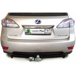 L103-F Лидер-плюс ТСУ для Lexus RX 2009-2016 без снятия и выреза бампера. Тип шара: F. Нагрузки: 2000/100 кг, масса фаркопа 20,08 кг (без электрики в комплекте)
