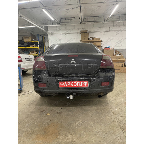 MI 17 AVTOS Фаркоп на Mitsubishi Galant седан/хетчбек 2004-2012. Необходима подрезка бампера. Тип шара: A. Нагрузки: 750/50 кг, масса фаркопа 12,5 кг (без электрики в комплекте)