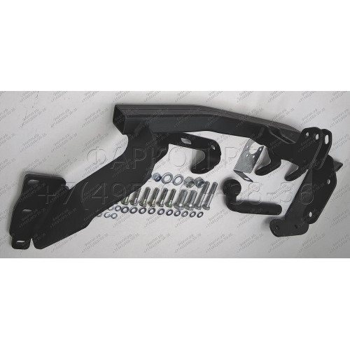 MI 21 AVTOS Фаркоп на Mitsubishi Outlander XL 2007-2012, Citroen C-Crosser 2007-2012, Peugeot 4007 2007-2012. Необходима подрезка бампера. Тип шара: A. Нагрузки: 1500/75 кг, масса фаркопа 24,5 кг (без электрики в комплекте)
