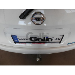 N057C GALIA Полностью оцинкованный фаркоп на Nissan Note 2013-2020. Тип шара: C (горизонтальный съемный). Невидимый вырез бампера. Нагрузки: 1000/50 кг, масса ф