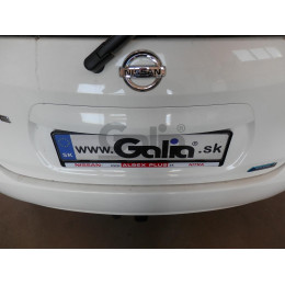N057C GALIA Полностью оцинкованный фаркоп на Nissan Note 2013-2020. Тип шара: C (горизонтальный съемный). Невидимый вырез бампера. Нагрузки: 1000/50 кг, масса ф