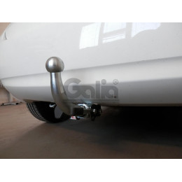 N057C GALIA Полностью оцинкованный фаркоп на Nissan Note 2013-2020. Тип шара: C (горизонтальный съемный). Невидимый вырез бампера. Нагрузки: 1000/50 кг, масса ф