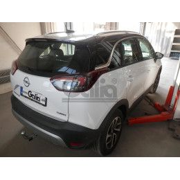 O070C GALIA Полностью оцинкованный фаркоп на Opel Crossland X 2017-2021, Opel Crossland 2021-2024. Тип шара: C (горизонтальный съемный). Невидимый вырез бампера. Нагрузк