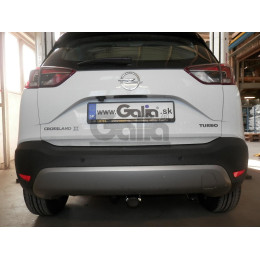 O070C GALIA Полностью оцинкованный фаркоп на Opel Crossland X 2017-2021, Opel Crossland 2021-2024. Тип шара: C (горизонтальный съемный). Невидимый вырез бампера. Нагрузк