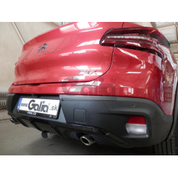 O074V GALIA Полностью оцинкованный фаркоп на Citroen C4 X 2023-, Opel Mokka 2020-, Jeep Avenger 2023-. Тип шара: AV (вертикальное быстросъемное крепление шара на ключе). Не