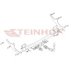 R-140 STEINHOF Фаркоп на Renault Kangoo E-Tech EV 06/2021-, Renault Kangoo III 06/2021-, Nissan Townstar XFK 12/2021-, Mercedes T-Class w420 05/2022-, Mercedes Citan II Tourer w420 09/2021-, Mercedes Citan II w420 09/2021-. Требуется подрезка бампера. Тип