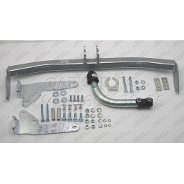 R070A GALIA Полностью оцинкованный фаркоп на Renault Laguna II лифтбек 2001-2008. Тип шара: A. Установка без снятия и выреза бампера. Нагрузки: 1500/75 кг, масса ф