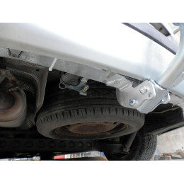 R079C GALIA Полностью оцинкованный фаркоп на Renault Espace 2002-2014, Renault Grand Espace 2003-2014. Подрозетник убирается за бампер. Тип шара: C (горизонтальный съемны