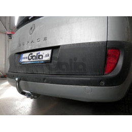 R079C GALIA Полностью оцинкованный фаркоп на Renault Espace 2002-2014, Renault Grand Espace 2003-2014. Подрозетник убирается за бампер. Тип шара: C (горизонтальный съемны
