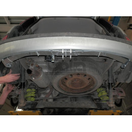 R079C GALIA Полностью оцинкованный фаркоп на Renault Espace 2002-2014, Renault Grand Espace 2003-2014. Подрозетник убирается за бампер. Тип шара: C (горизонтальный съемны