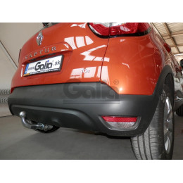 R091C GALIA Полностью оцинкованный фаркоп на Renault Captur 2013-2020 (Европейская версия). Тип шара: C (горизонтальный съемный). Установка без снятия и выре