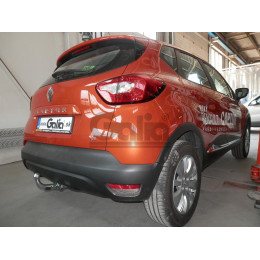 R091C GALIA Полностью оцинкованный фаркоп на Renault Captur 2013-2020 (Европейская версия). Тип шара: C (горизонтальный съемный). Установка без снятия и выре