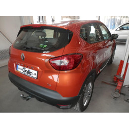 R091C GALIA Полностью оцинкованный фаркоп на Renault Captur 2013-2020 (Европейская версия). Тип шара: C (горизонтальный съемный). Установка без снятия и выре