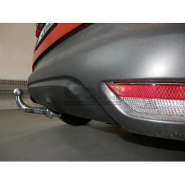 R091C GALIA Полностью оцинкованный фаркоп на Renault Captur 2013-2020 (Европейская версия). Тип шара: C (горизонтальный съемный). Установка без снятия и выре